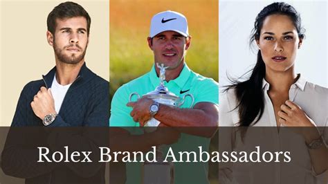 rolex brand ambassadors list.